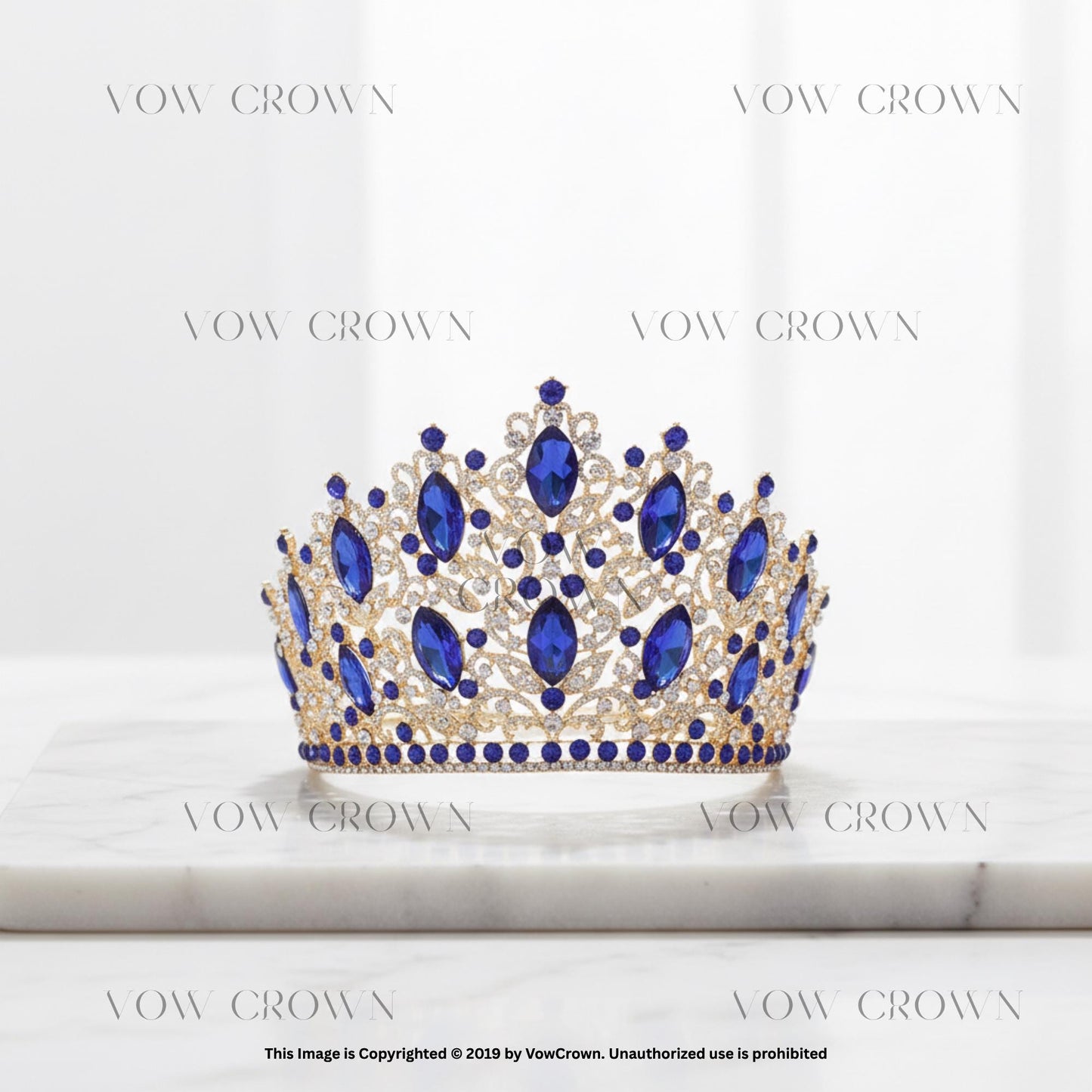 Crystal Tiara Crown | Royal Wedding Pageant Prom