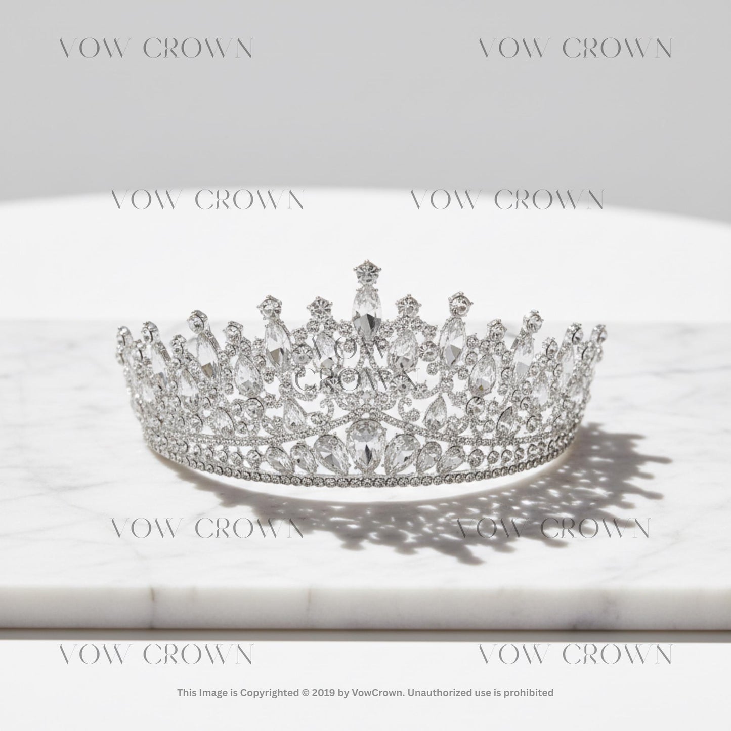 Opal Green Blue Crystal Bridal Crown | Royal Queen Tiaras Rhinestone Pageant Prom Diadem