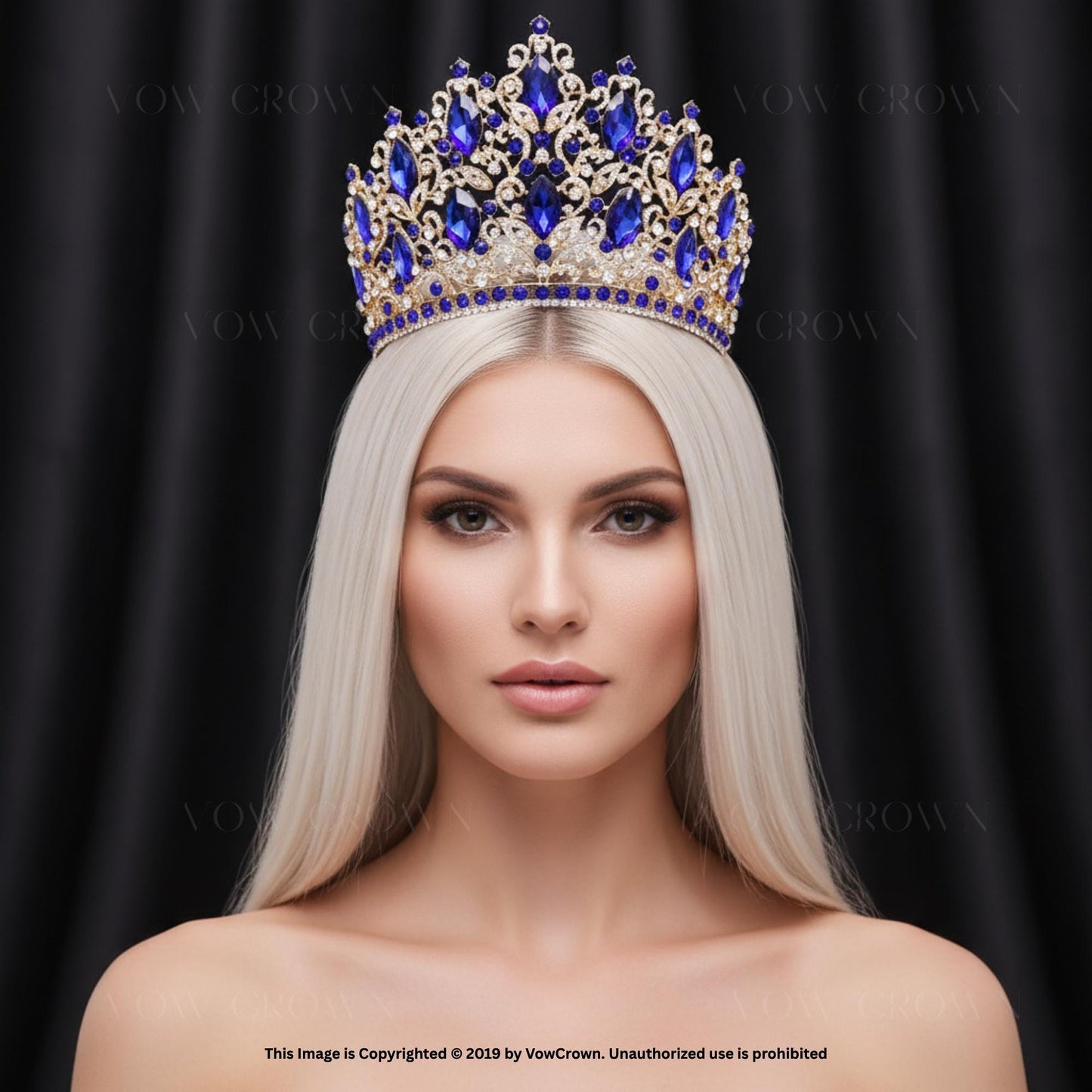 Crystal Tiara Crown | Royal Wedding Pageant Prom