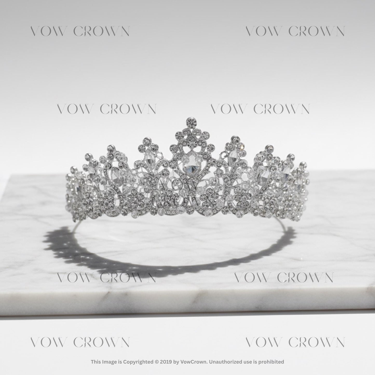 Emerald Green Crystal Crown | Rose Pink Rhinestone Crystal Tiara for Pageants